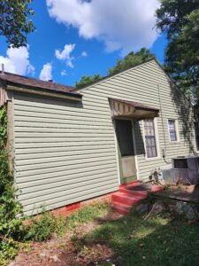 siding installation shake house