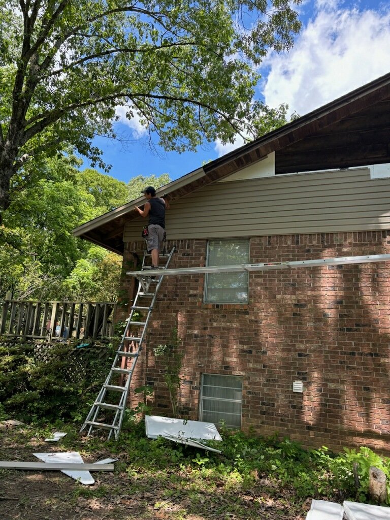 siding installation squirell